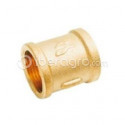 Manguito latón hembra 1/2"