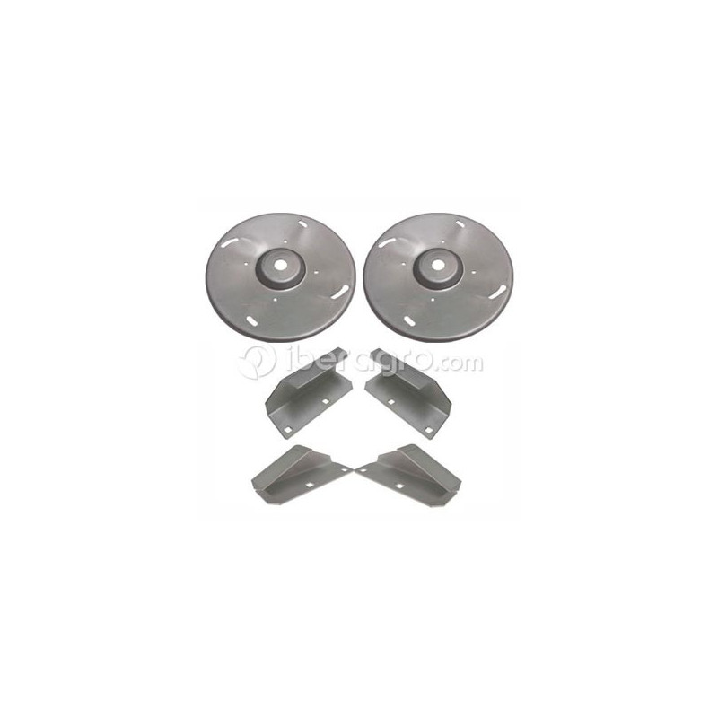 Conjunto 2 discos y 8 paletas abonadora Aguirre