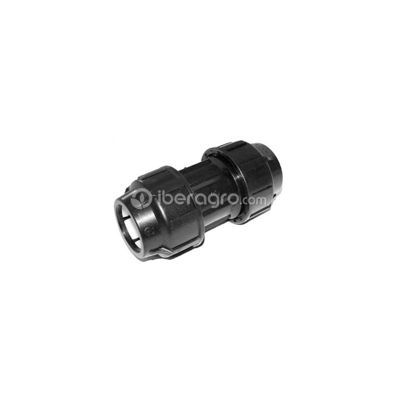 Enlace recto goteo 32 mm