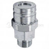 Enchufe rápido hidráulico frenado macho 1/2"