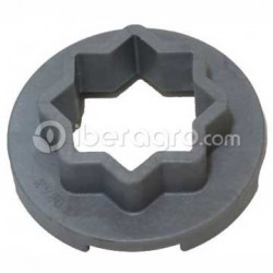 Separador fibra goma estrella peladora