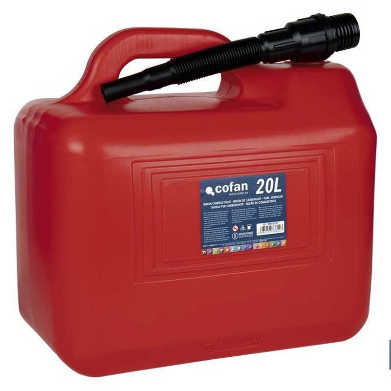 Bidón combustible polietileno 20 litros