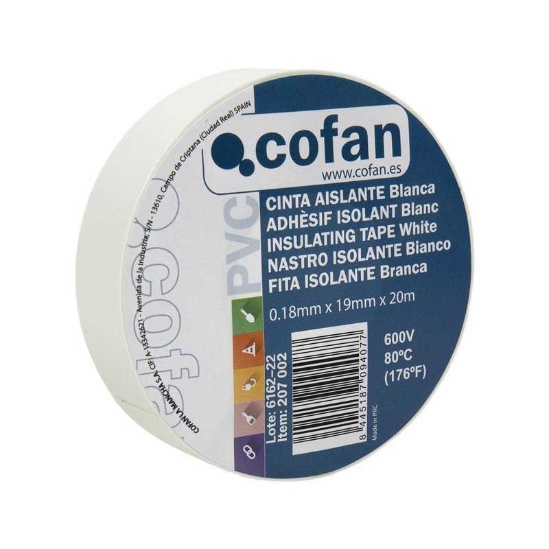 Cinta aislante adhesiva negra