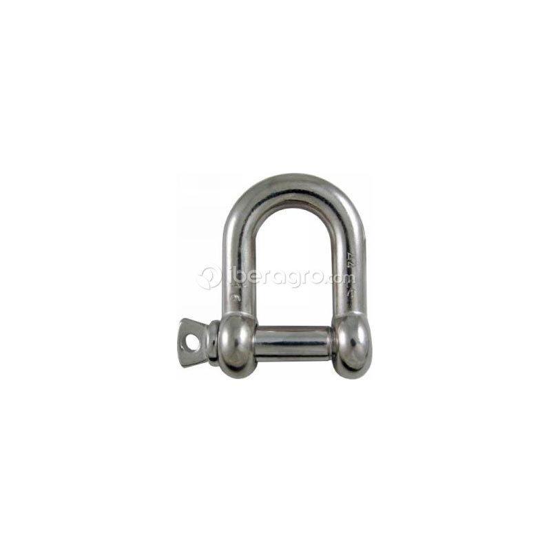 Grillete recto galvanizado