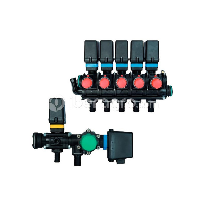 Grupo eléctrico proporcional 5 vías 150 l/min