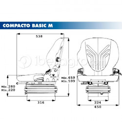 Asiento Grammer Compacto Basic M