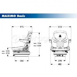Asiento Grammer Maximo Basic