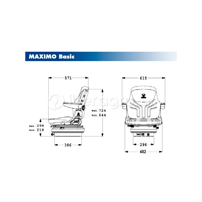 Asiento Grammer Maximo Basic
